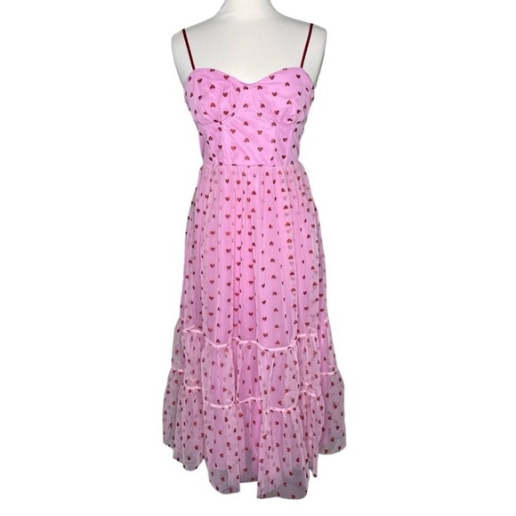 Betsey Johnson Heart Dress | Size 8 | Viral TikTok - Picture 3 of 16